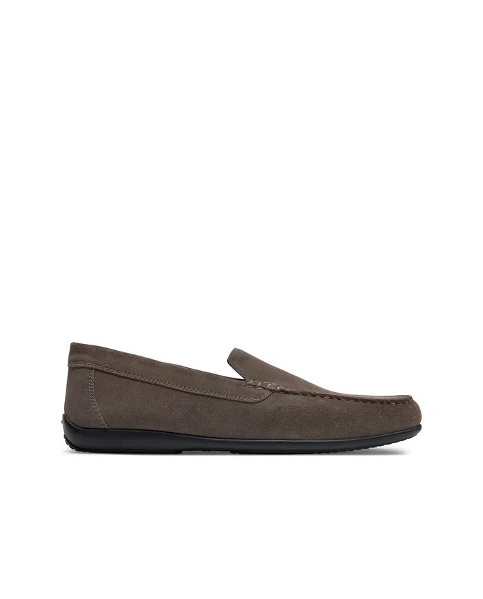 MOCASSINI GEOX UOMO U ASCANIO B - SCAM. GREY SLIP-ON U450WB 00022 C1018