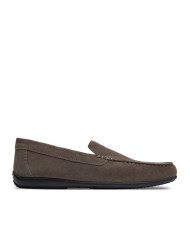 MOCASSINI GEOX UOMO U ASCANIO B - SCAM. GREY SLIP-ON U450WB 00022 C1018