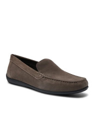 MOCASSINI GEOX UOMO U ASCANIO B - SCAM. GREY SLIP-ON U450WB 00022 C1018