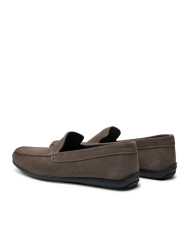 MOCASSINI GEOX UOMO U ASCANIO B - SCAM. GREY SLIP-ON U450WB 00022 C1018