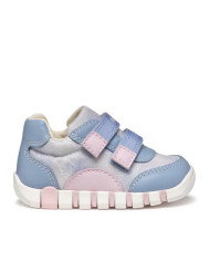 SNEAKERS GEOX BAMBINA PRIMI PASSI B IUPIDOO G. A - TESS.BRIL+GBK LT AVIO/PINK B3558A 0AS54 C4YE8 