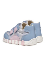 SNEAKERS GEOX BAMBINA PRIMI PASSI B IUPIDOO G. A - TESS.BRIL+GBK LT AVIO/PINK B3558A 0AS54 C4YE8 