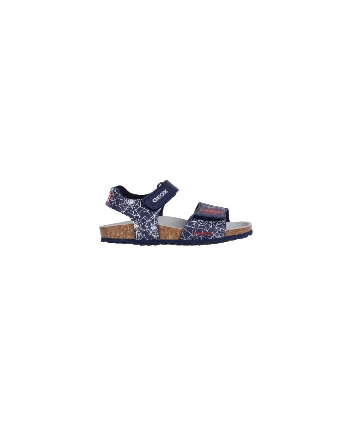 SANDALI BAMBINO J GHITA B. E - SINT.STAMP. NAVY/RED SPIDER-MAN TG.28-35 J458LE 0006A C0735/B