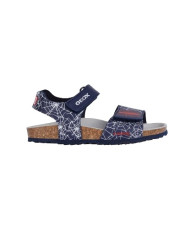 SANDALI BAMBINO J GHITA B. E - SINT.STAMP. NAVY/RED SPIDER-MAN TG.28-35 J458LE 0006A C0735/B