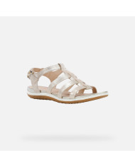 SANDALI GEOX DONNA  D S.VEGA A - CAMOSC.BRILL. D72R6A 000MA C5004
