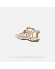 SANDALI GEOX DONNA  D S.VEGA A - CAMOSC.BRILL. D72R6A 000MA C5004