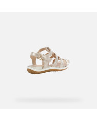 SANDALI GEOX DONNA  D S.VEGA A - CAMOSC.BRILL. D72R6A 000MA C5004