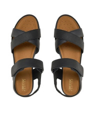 SANDALI GEOX DONNA D S.VEGA B - NBK SIN+SIN.MET   BLACK D45R6B 0EKBN C9999