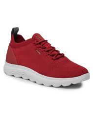 SNEAKERS  GEOX UOMO   U SPHERICA A - TESS. A MAGLIA  LT RED U15BYA 0006K C7020