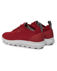 SNEAKERS  GEOX UOMO   U SPHERICA A - TESS. A MAGLIA  LT RED U15BYA 0006K C7020