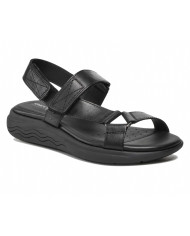 SANDALO GEOX DONNA D SPHERICA EC5W A - VIT.LISCIO BLACK D25ADA 43 C9999