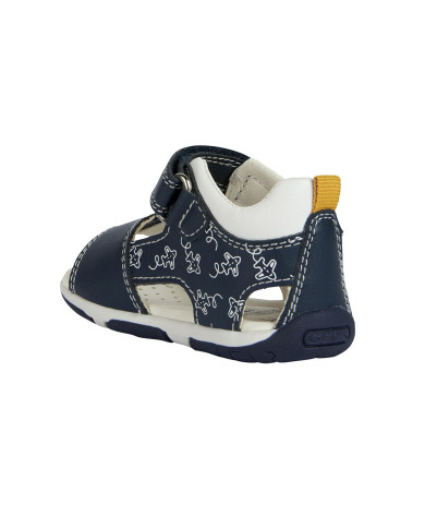 SANDALO GEOX BAMBINO PRIMI PASSI GEOX BABY B S.TAPUZ B. B - VIT.SINT.NAVY/OCHRE B150XB 000BC CF42Q TG:19,20,21,22,23,24,25