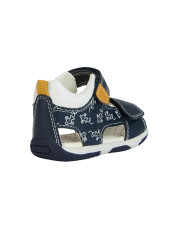 SANDALO GEOX BAMBINO PRIMI PASSI GEOX BABY B S.TAPUZ B. B - VIT.SINT.NAVY/OCHRE B150XB 000BC CF42Q TG:19,20,21,22,23,24,25