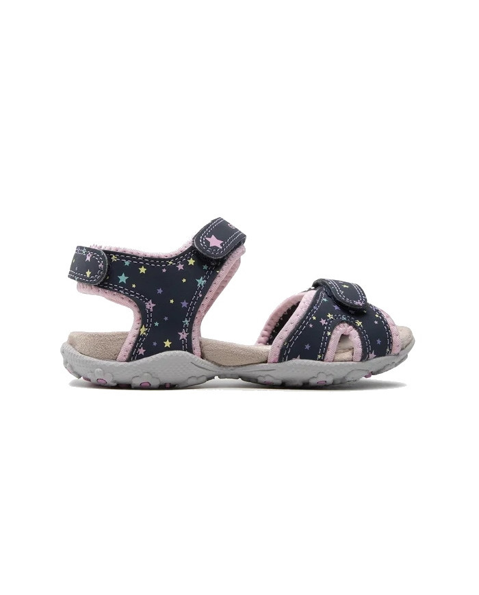 SANDALI GEOX BAMBINA ROXANNE NAVY/PINK J25D9B 05015 C0694 TG.27