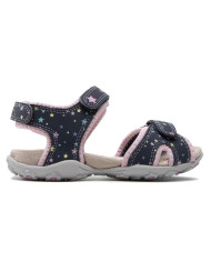 SANDALI GEOX BAMBINA ROXANNE NAVY/PINK J25D9B 05015 C0694 TG.27