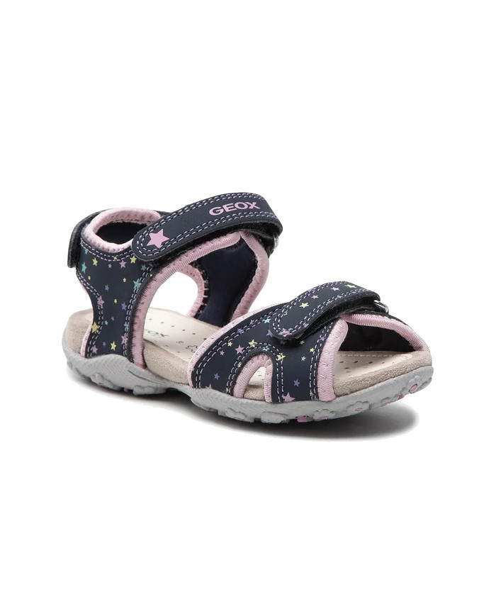 SANDALI GEOX BAMBINA ROXANNE NAVY/PINK J25D9B 05015 C0694 TG.27