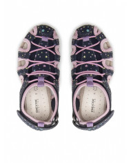 SANDALI GEOX BAMBINA ROXANNE NAVY/PINK J25D9A 01550 C0694 TG.27