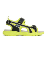 SANDALI  GEOX J SPLUSH LIME/BLACK J35GPA 014CE C3707