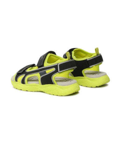 SANDALI  GEOX J SPLUSH LIME/BLACK J35GPA 014CE C3707