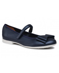 BALLERINA BAMBINA GEOX J PLIE' VIT. PERL NAVY J0255B 00044 C4002 TG.31,32,33,34,35