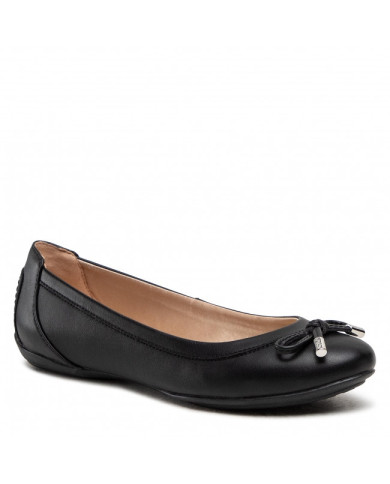 BALLERINE GEOX DONNA D CHARLENE C NAPPA+GEOBUCK BLACK D02Y7B/000BC/C9999