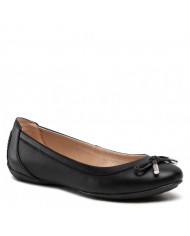 BALLERINE GEOX DONNA D CHARLENE C NAPPA+GEOBUCK BLACK D02Y7B/000BC/C9999