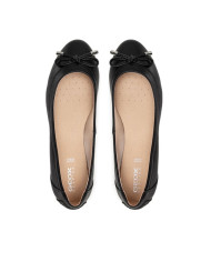 BALLERINE GEOX DONNA D CHARLENE C NAPPA+GEOBUCK BLACK D02Y7B/000BC/C9999