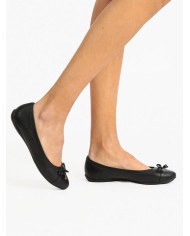 BALLERINE GEOX DONNA D CHARLENE C NAPPA+GEOBUCK BLACK D02Y7B/000BC/C9999