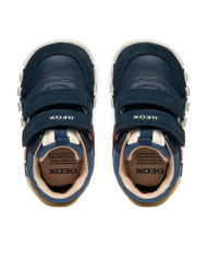 SNEAKERS GEOX PRIMI PASSI BAMBIONO B IUPIDOO NAVY/DK RED B3555D 05422 C4244