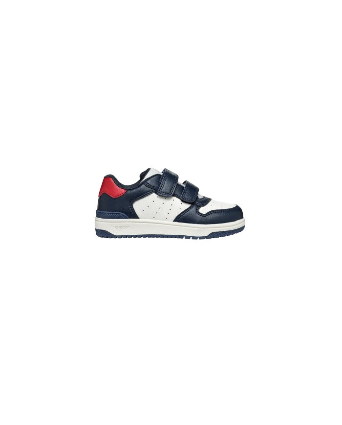 SNEAKERS GEOX BAMBINO J WASHIBA A - VIT.SINT. NAVY/WHITE 28-35 J46LQA 000BC C4211/A