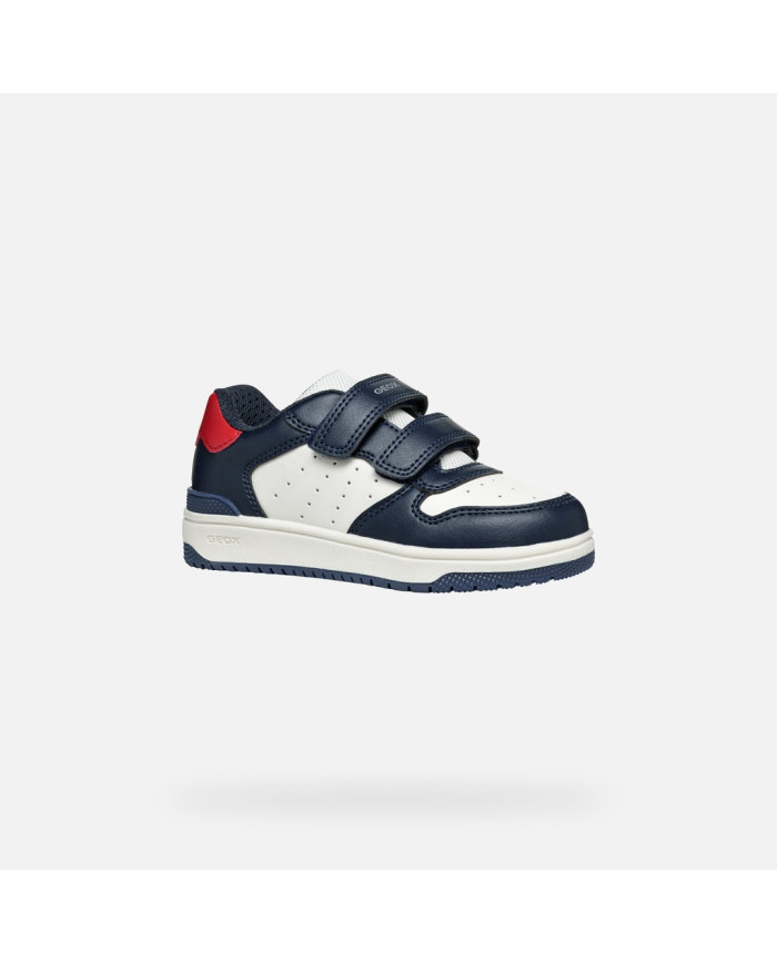 SNEAKERS GEOX BAMBINO J WASHIBA A - VIT.SINT. NAVY/WHITE 28-35 J46LQA 000BC C4211/A