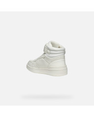 SNEAKERS ALTE GEOX BAMBINA J WASHIBA A - GEOBUCK+LYCRA  WHITE 28-35 J36HXA 05415 C1000/A