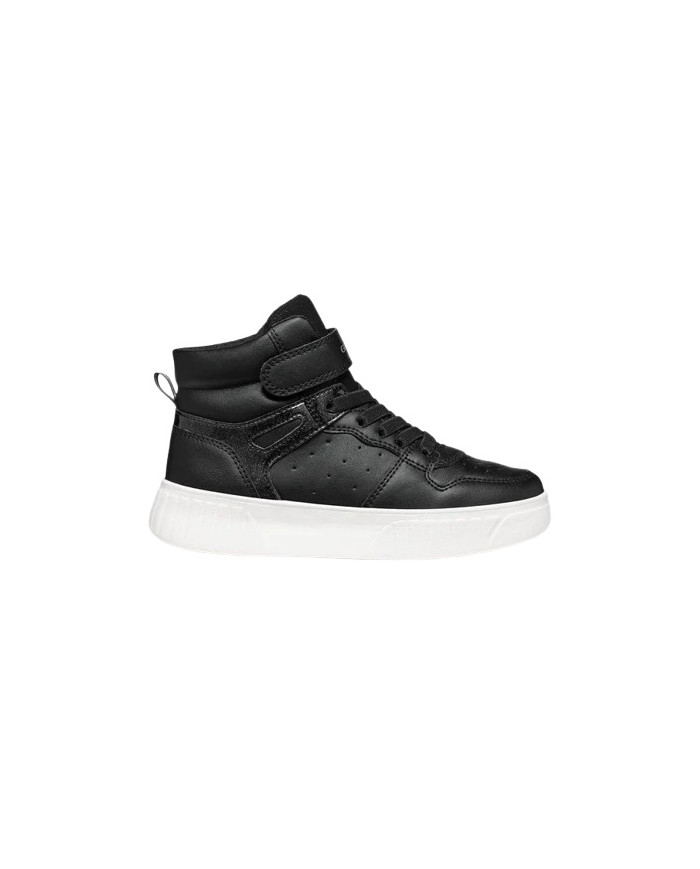SNEAKERS GEOX BAMBINA J MIKIROSHI B - VI.SIN+VER.GLI BLACK TG 28-35 J46DVB 0BCKC C9999/A 
