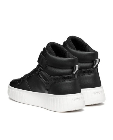 SNEAKERS GEOX BAMBINA J MIKIROSHI B - VI.SIN+VER.GLI BLACK TG 28-35 J46DVB 0BCKC C9999/A 