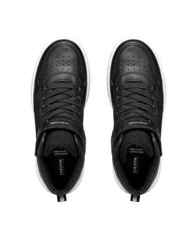 SNEAKERS GEOX BAMBINA J MIKIROSHI B - VI.SIN+VER.GLI BLACK TG 28-35 J46DVB 0BCKC C9999/A 
