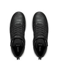 SNEAKERS GEOX BAMBINA J MIKIROSHI B - VI.SIN+VER.GLI BLACK