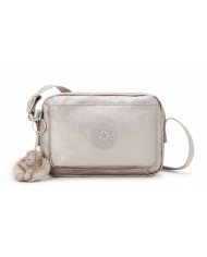 BORSA KIPLING DONNA ABANU GREY GRIS VERSATILE TRACOLLA REGOLABILE 24X17X9CM KPKI420889L1