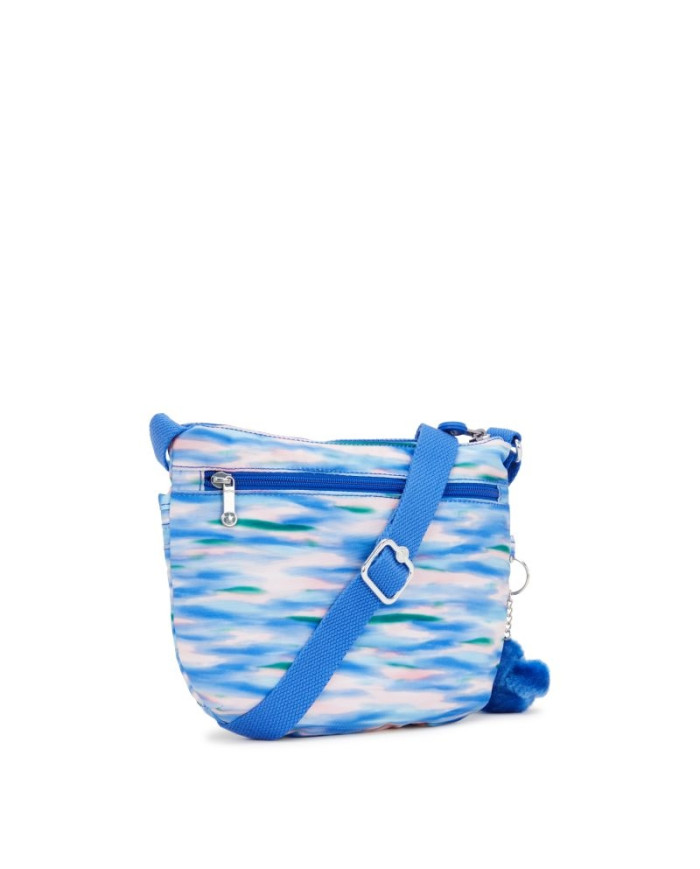 BORSA KIPLING ARTO S DILUTED BLU TRACOLLA PICCOLA 25X21X3CM KPKI5786TX91