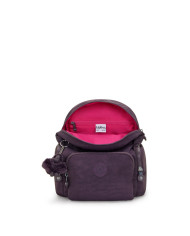 ZAINO KIPLING DONNA CITY ZIP MIINI ULTIMATE PLUM 29X14X27CMCM KPKI604667U1