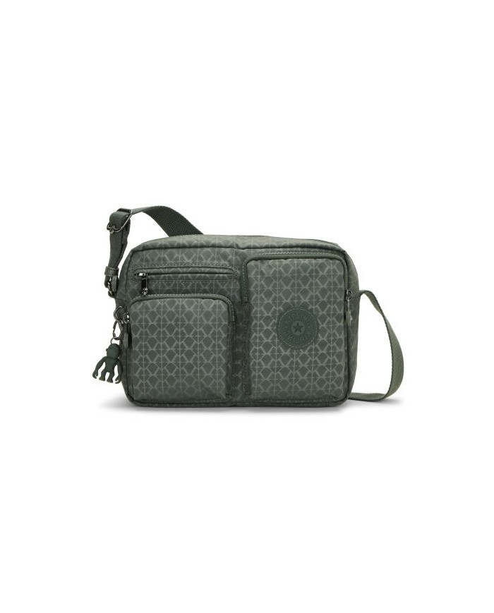 BORSA A TRACOLLA KIPLING ALBENA M SIGN GREEN EMB KPKI7578F6C1