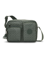 BORSA A TRACOLLA KIPLING ALBENA M SIGN GREEN EMB KPKI7578F6C1