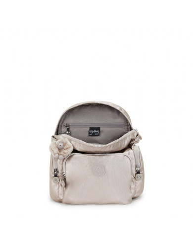ZAINO KIPLING DONNA CITY ZIP MINI S METALLIC GLOW 29X14X27CM KPKI469748I1