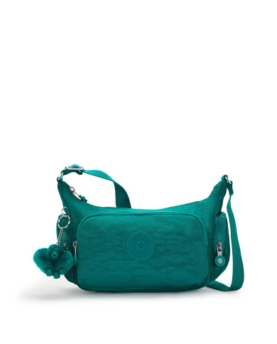 BORSA  KIPLING GABBETTE S OUTSPOKEN GREEN 18X30X9CM KPKI81159NY1