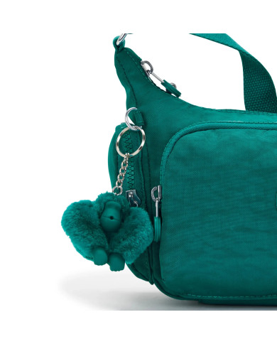 BORSA  KIPLING GABBETTE S OUTSPOKEN GREEN 18X30X9CM KPKI81159NY1