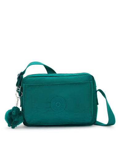 BORSA KIPLING ABANU M OUTSPOKEN GREEN ONE SIZE 17X24X9CM 