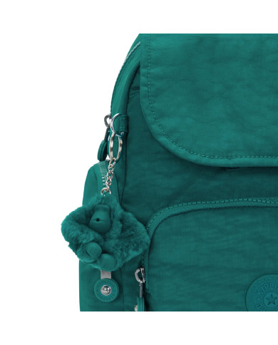 ZAINO KIPLING CITY ZIP MINI OUTSPOKEN GREEN KPKI60469NY1