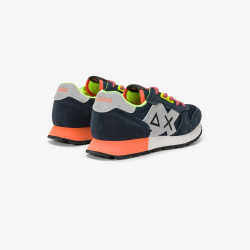 SNEAKERS SUN68 BAMBINO BOY'S JAKI FLUO (TEEN) navy blue Z36317T 07