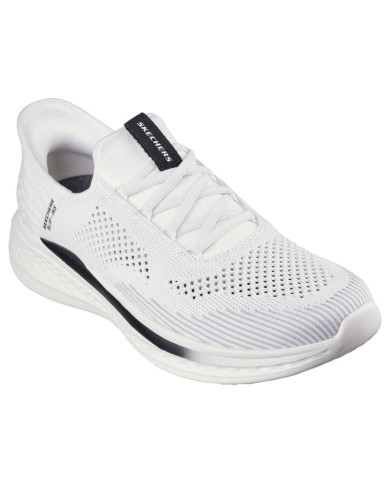 SNEAKERS SKECHERS UOMO SLIP-INS SLADE -  QUINTO 21810 WHT