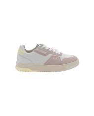 SNEAKERS BLAUER DONNA LEATHER WHITE/ROSE S4ADEL01/LES-PIN/YEL