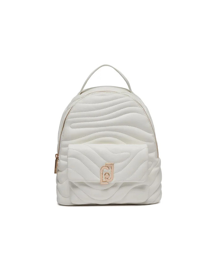 ZAINO LIU JO BACKPACK BAG Off WHITE 31X26X14CM AA4263 E0036 01065